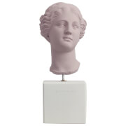 Sophia Enjoy Thinking Venus Head Statue - Powder Pink - Medium