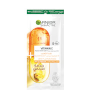 أمبول قناع منديل سكين أكتيف من Garnier: نسبة 1% من فيتامين Cg مع الأنانس