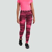 WOMENS VAPODRI PRINTED FULL LENGTH TIGHTS PINK