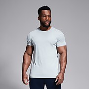 Mens Club Plain T-Shirt in Grey-XS