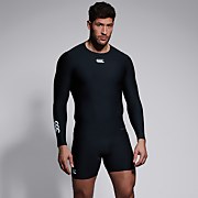 MENS THERMOREG LONG SLEEVED TOP BLACK - XS