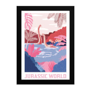 Jurassic World Tropical Dino Giclee Art Print