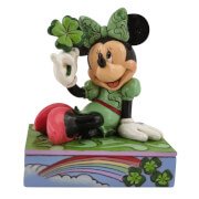 Disney Traditions St Patrick's Day Minnie Figurine