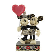 Disney Traditions Mickey And Minnie Love Balloon Figurine
