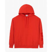 Les Girls Les Boys Women's Loopback Oversized Hoody - Red