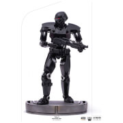 Iron Studios Star Wars The Mandalorian BDS Art Scale Statue 1/10 Dark Trooper 24 cm
