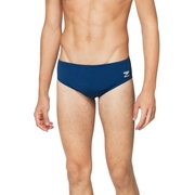 Adult Solid Poly Brief - Blue | Size 30