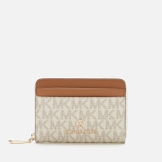 MICHAEL Michael Kors Women's Jet Set Wallet - Vanilla/Acrn
