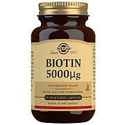 Solgar Vitamins Biotin 5000µg Vegetable Capsules x 50