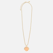 Joma Jewellery Women's Positivity Pendants Live Love Sparkle Necklace - Gold