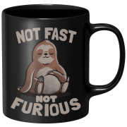 Not Fast Not Furious Mug - Black