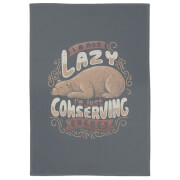 Lazy Bear Tea Towel