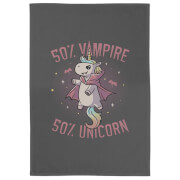 Vampire Unicorn Tea Towel