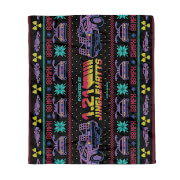 Back To The Future Jingle Watts Fleece Blanket