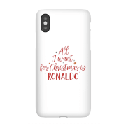 All I Want For Christmas Is Ronaldo Phone Case for iPhone and Android