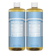 Dr. Bronner's Baby Mild Pure-Castile Liquid Soap Duo