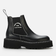 KARL LAGERFELD Women's Patrol Ii Leather Chelsea Boots - Black