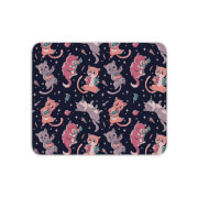 Pattern Ice Cream Cats Mouse Mat