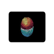 Fingerprint Sunset Mouse Mat