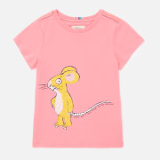 Joules Kids' Artwork Top - Pink Mouse