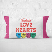 Swizzels Mini Love Hearts Rectangular Cushion