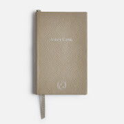 Leather Notebook - Stone Grey