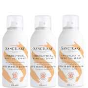Trio de sprays désinfectants pour les mains Sanctuary Spa