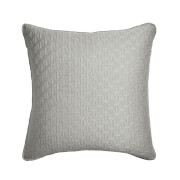 Ted Baker T Quilted Pillow Sham - 65x65cm - Silver
