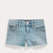 Ralph Lauren Girls Denim Shorts - Cardel Wash
