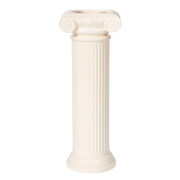 DOIY Athena Pillar Ceramic Vase - White