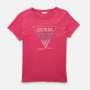 Guess Girls Logo T-Shirt - Purple Dragonfruit