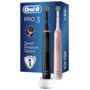 Oral-B Pro 3 - 3900 Duo Pack Black & Pink
