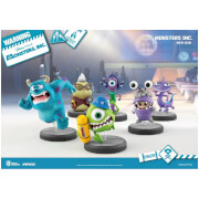 Beast Kingdom Monsters Inc. Series Mini Egg Attack Figurine 6pc Set