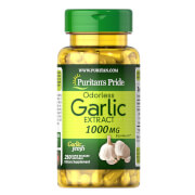Puritan's Pride Odourless Garlic 1000mg - 250 Softgels