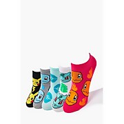 Pokémon Print Ankle Socks - 5 Pack
