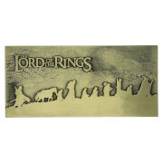 Fanattik Lord of the Rings Fellowship plaque