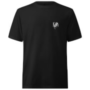 Korn Splatter Pocket Oversized Heavyweight T-Shirt - Black