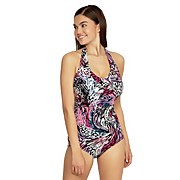 Printed Halter One Piece