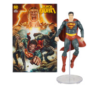 DC Direct Black Adam 7" Action Figure with Comic - Superman