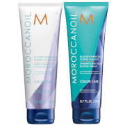 Moroccanoil Purple Shampoo and Conditioner Duo