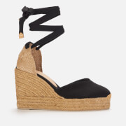 Castañer Women's Chiara 8Ed Wedged Espadrilles - Negro