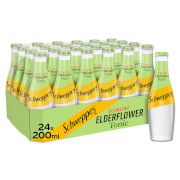 Schweppes Slimline Elderflower Tonic Water 24 x 200ml