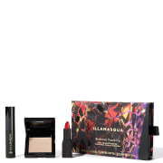 Illamasqua Mascara, Highlighter & Lip Trio (Worth £36.00)