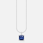 THOMAS SABO Women's Sapphire Necklace - Silver
