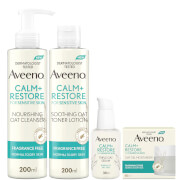 Aveeno Face 4-Step Routine Bundle for Sensitive Skin