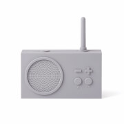 Lexon TYKHO 3 FM Radio and Bluetooth Speaker - Ultimate Grey