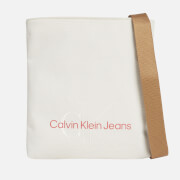 Calvin Klein Jeans Men's Recycled Flat Crossbody Bag - Beige