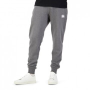 Mens Tapered Fleece Cuff Pant in Grey-S