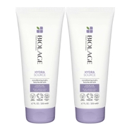 ثنائي بلسم هايدار سورس لترطيب الشعر الجاف من Biolage بحجم 200 مل