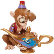 Disney Traditions Aladdin - Abu with Genie Lamp Figurine